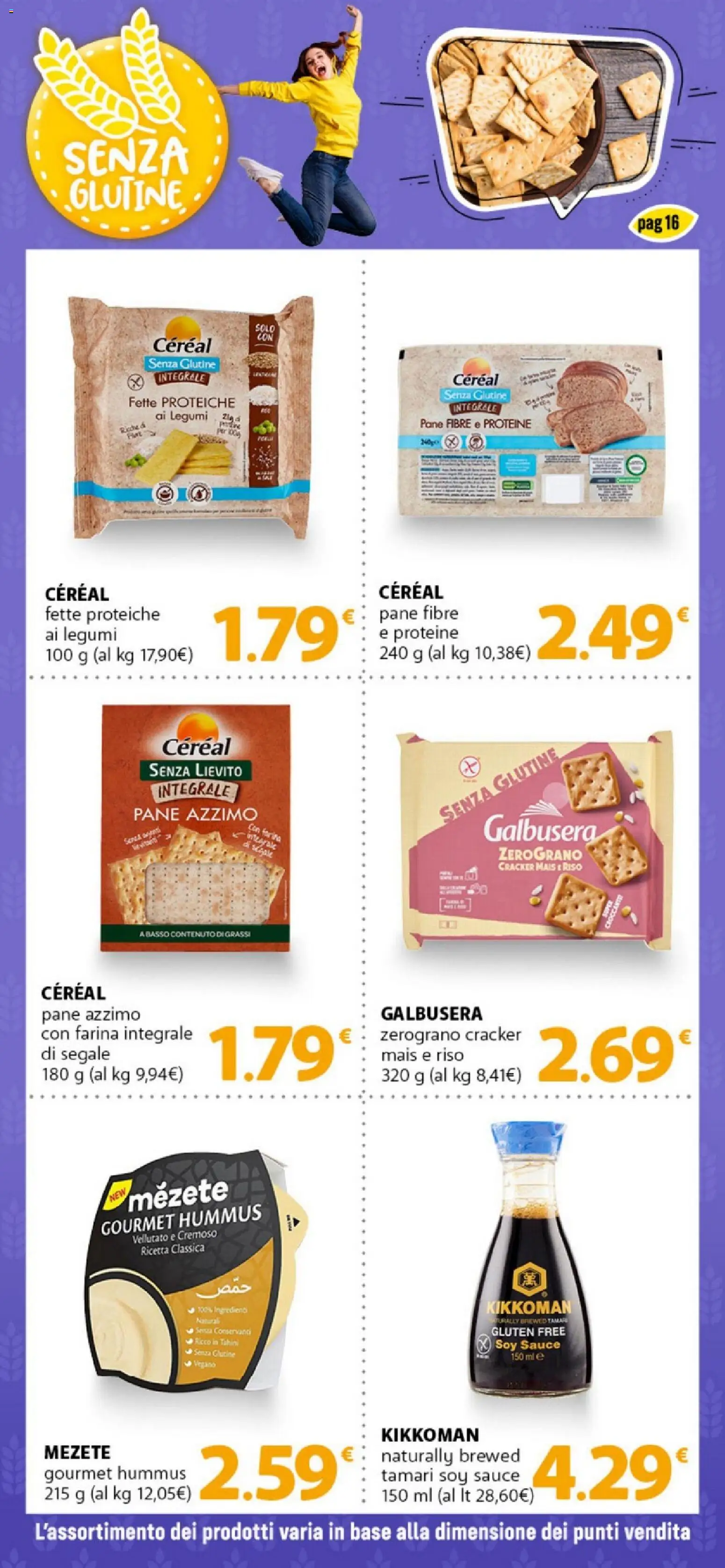 Volantino DOK del 10.03.2026 | Pagina: 16 | Prodotti: Legumi, Farina, Hummus, Mais