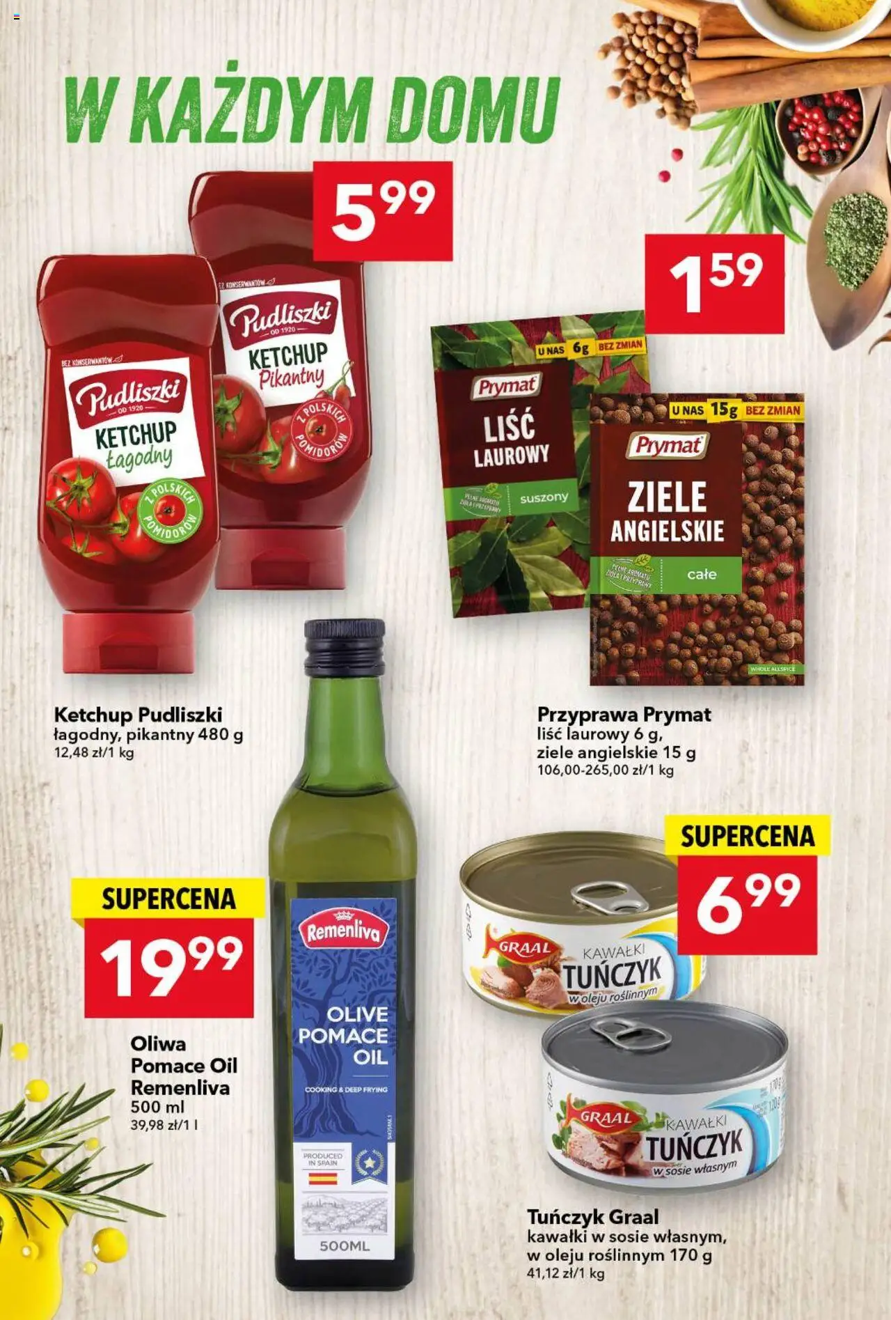 Lewiatan gazetka od 13.08.2025 | Strona: 7 | Produkty: Ziele angielskie, Liśc laurowy, Ketchup pudliszki, Tuńczyk