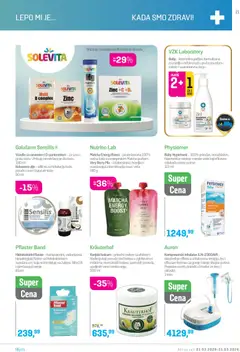 Lilly drogerie katalog - pregled Lilly drogerie kataloga - važi od 01.03.2026 | Strana: 21 | Proizvode: Kokosovo ulje, Balzam, Ulje