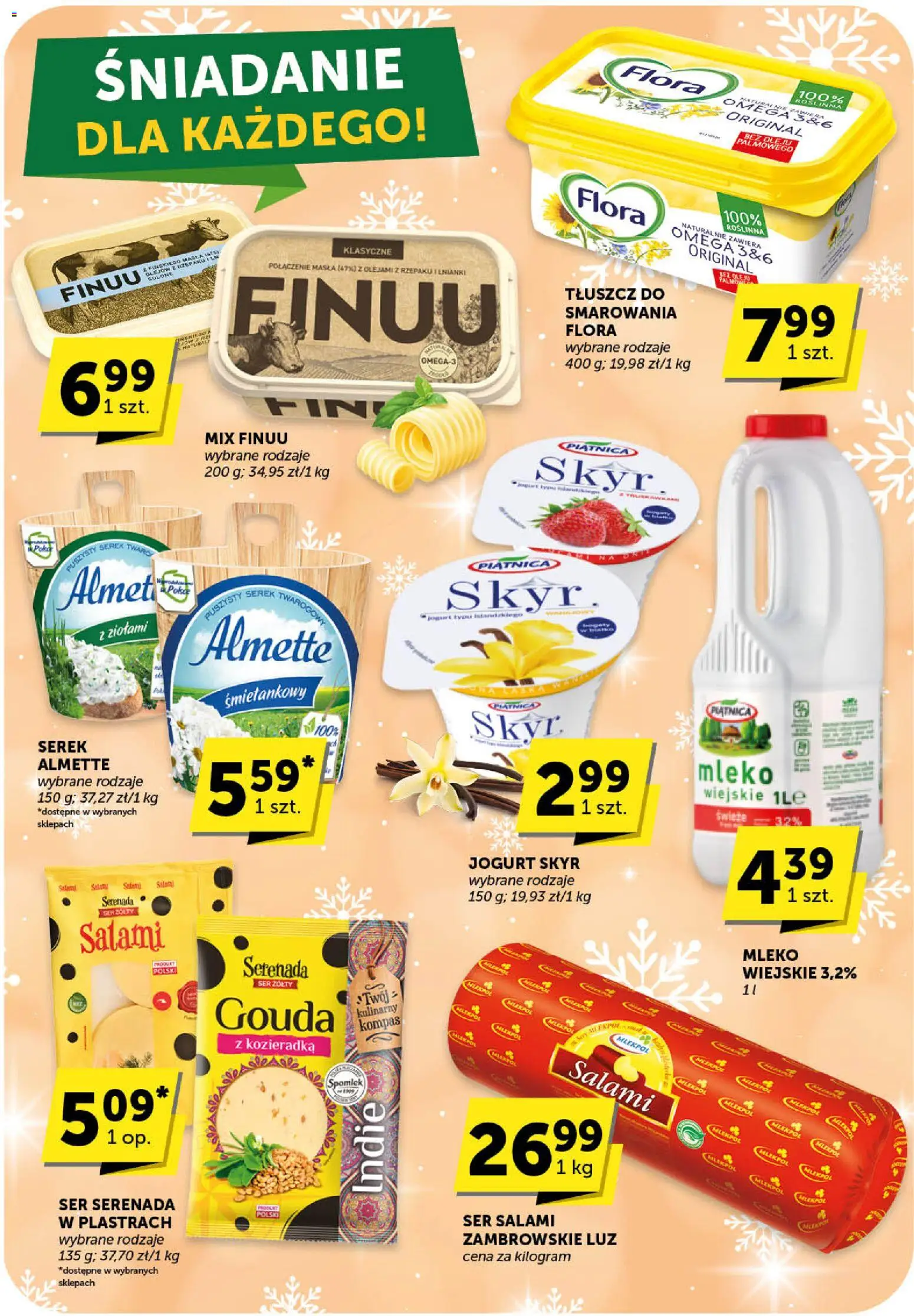 Euro Sklep Gazetka od 27.12.2025 | Strona: 26 | Produkty: Serek, Mleko, Jogurt, Skyr
