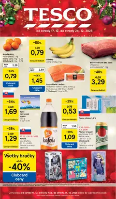 Tesco leták platný od 17.12.2025