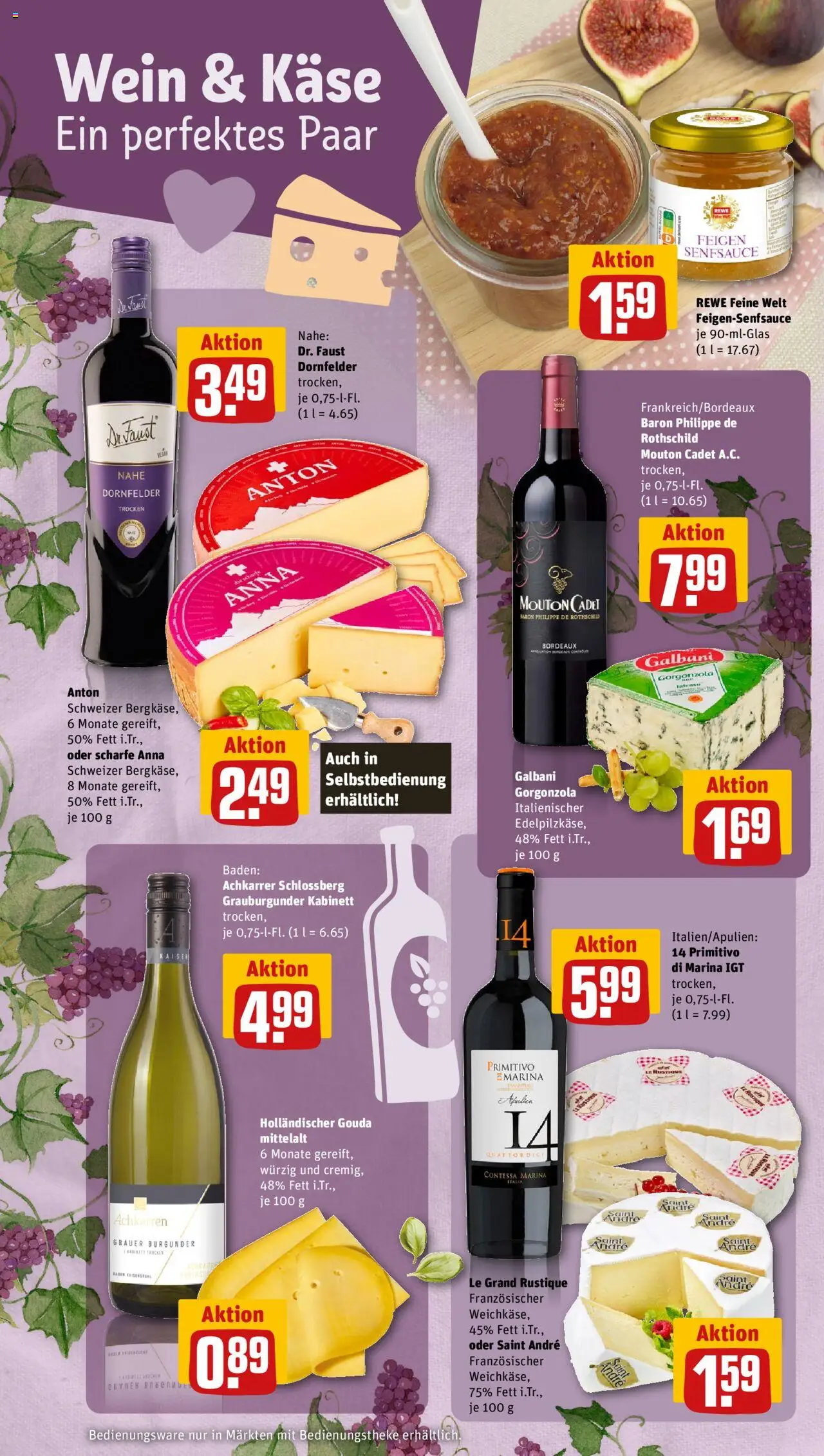 Rewe ihr Kaufpark Prospekt 	 – gültig ab 20.10.2025 | Seite: 18 | Produkte: Käse, Gouda, Wein