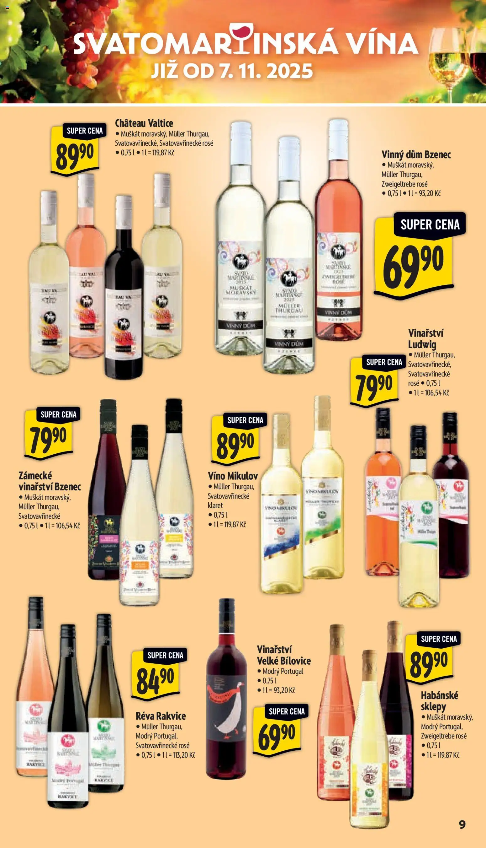 Albert leták - Supermarket od 05.11.2025 | Strana: 17 | Produkty: Víno
