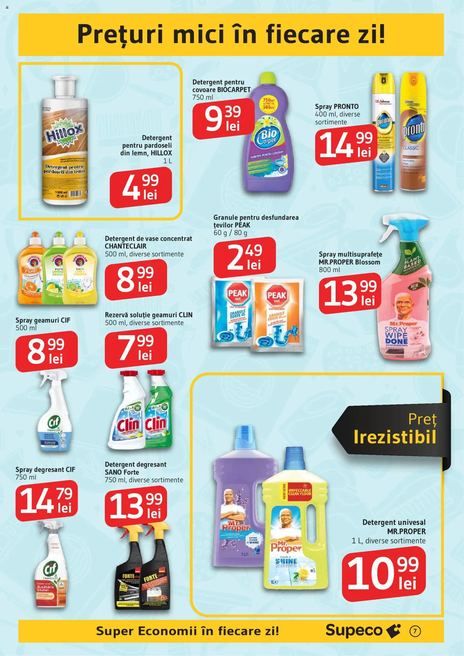 Noul catalog Supeco – valabil de la 30.10.2025 | Pagină: 7 | Produse: Pomelo, Detergent de vase, Șampon, Detergent