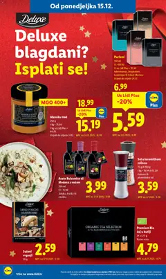 Aceto Balsamico di Modena s voćem, 250 ml, Jabuka, kruška ili smokva - Pregled kataloga iz trgovine Lidl, vrijedi od 15.12.2025 | Stranica: 26