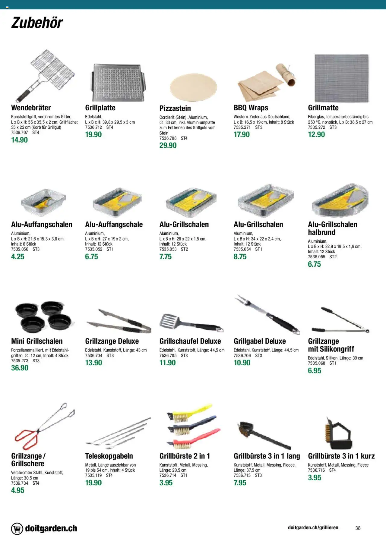 DO IT+GARDEN MIGROS Aktionen Grill  ab 26.02.2024 | Seite: 38 | Produkte: Korb