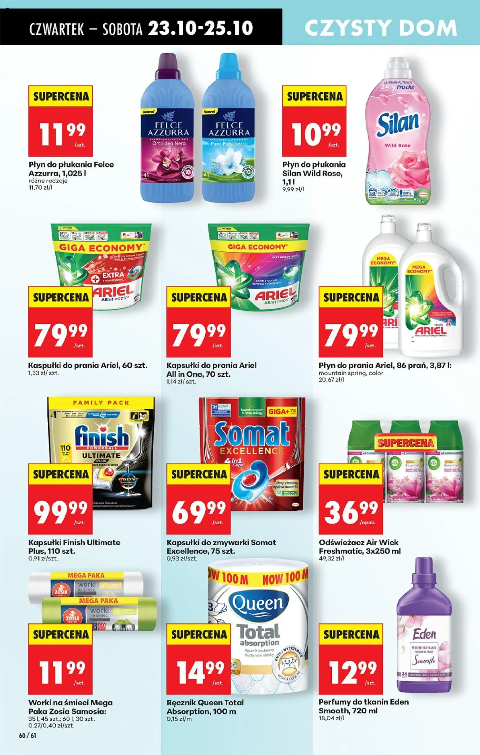 Biedronka gazetka - Oferta w tym tygodniu od 23.10.2025 | Strona: 80 | Produkty: Odświeżacz, Ariel, Kapsułki do prania, Kapsułki do zmywarki