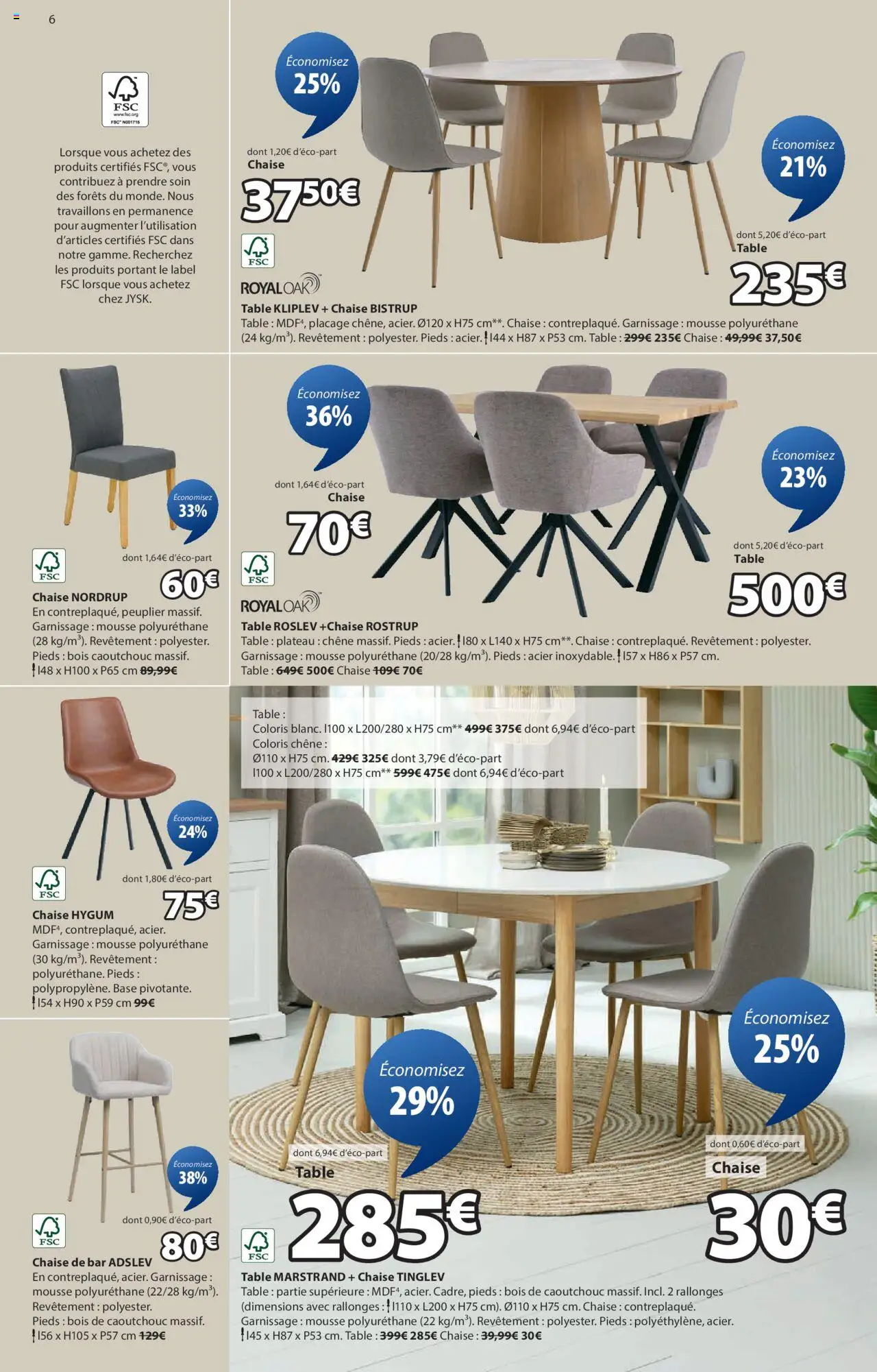  | Page: 6 | Produits: Base, Plateau, Canapé convertible, Fauteuil
