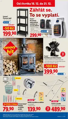 Náhled letáku Sušák na prádlo na radiátor, vileda • po rozložení 18 x 52 x 35 cm od 18.12.2025 | Strana: 39 | Produkty: Sušák na prádlo, Košík, Regál, Radiátor