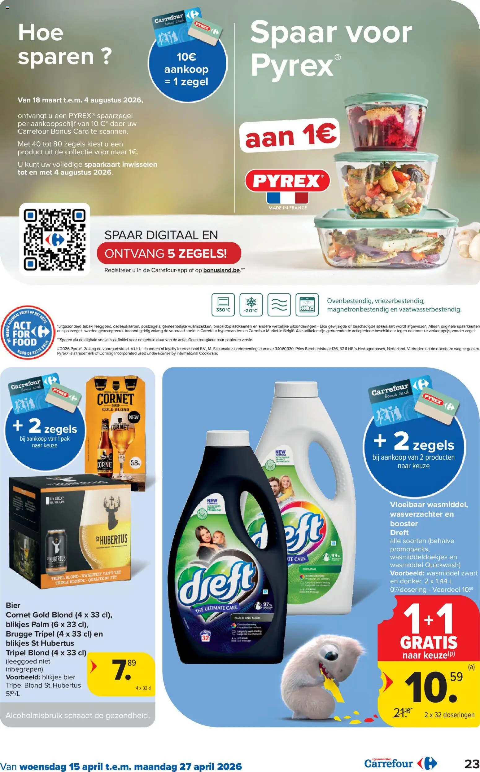 {H1} | Pagina: 23 | Producten: Bier, Wasmiddel, Wasverzachter