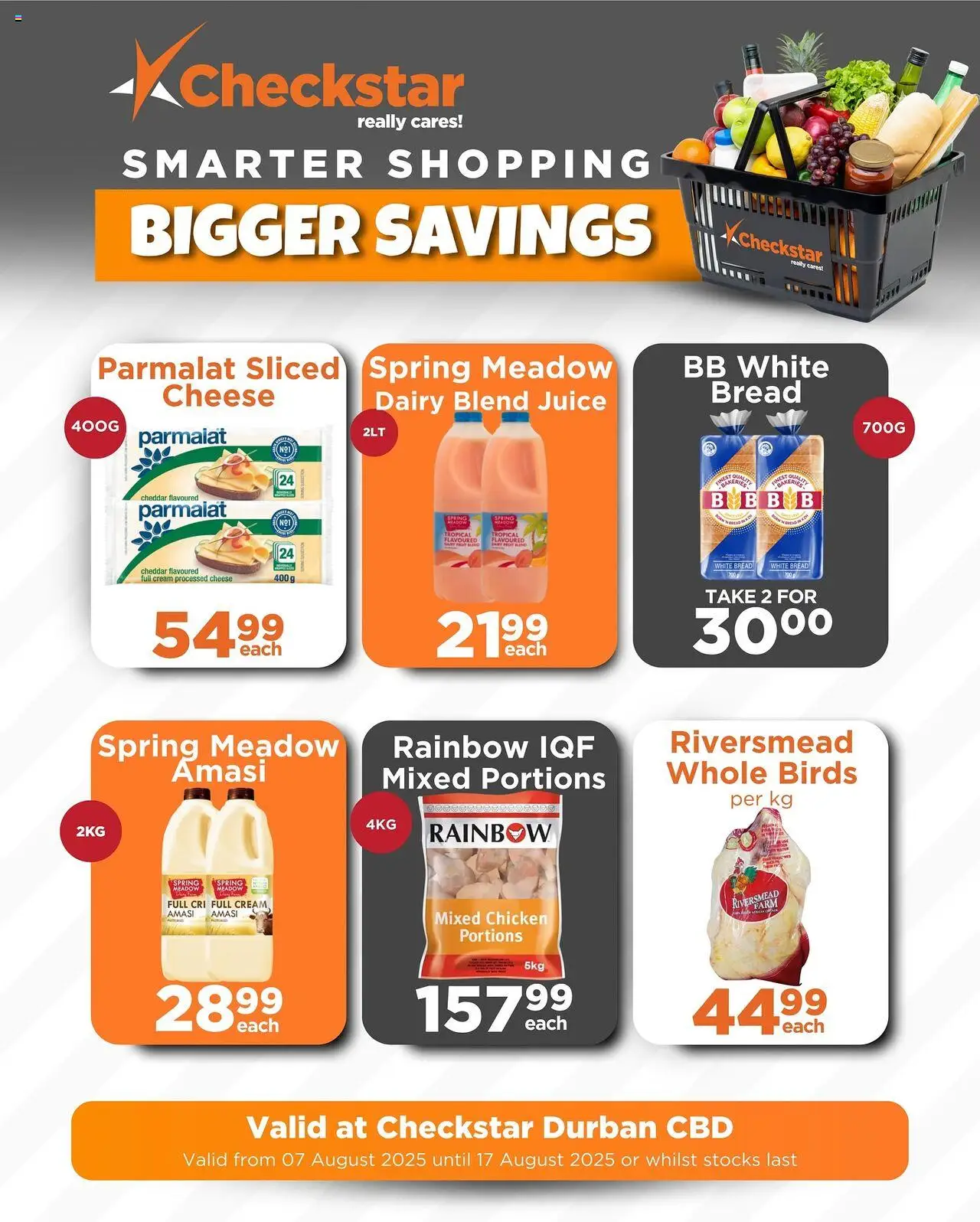 Check Star Specials │ valid from 07.08.2025 | Page: 7 | Products: Cheese, Juice, Chicken, Dairy blend