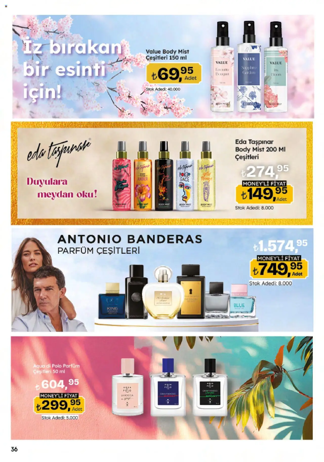 Migros Katalog - 5M Migroskop Dijital - 12.06.2025 tarihinden itibaren geçerlidir | Sayfa: 36 | Ürünler: Parfüm