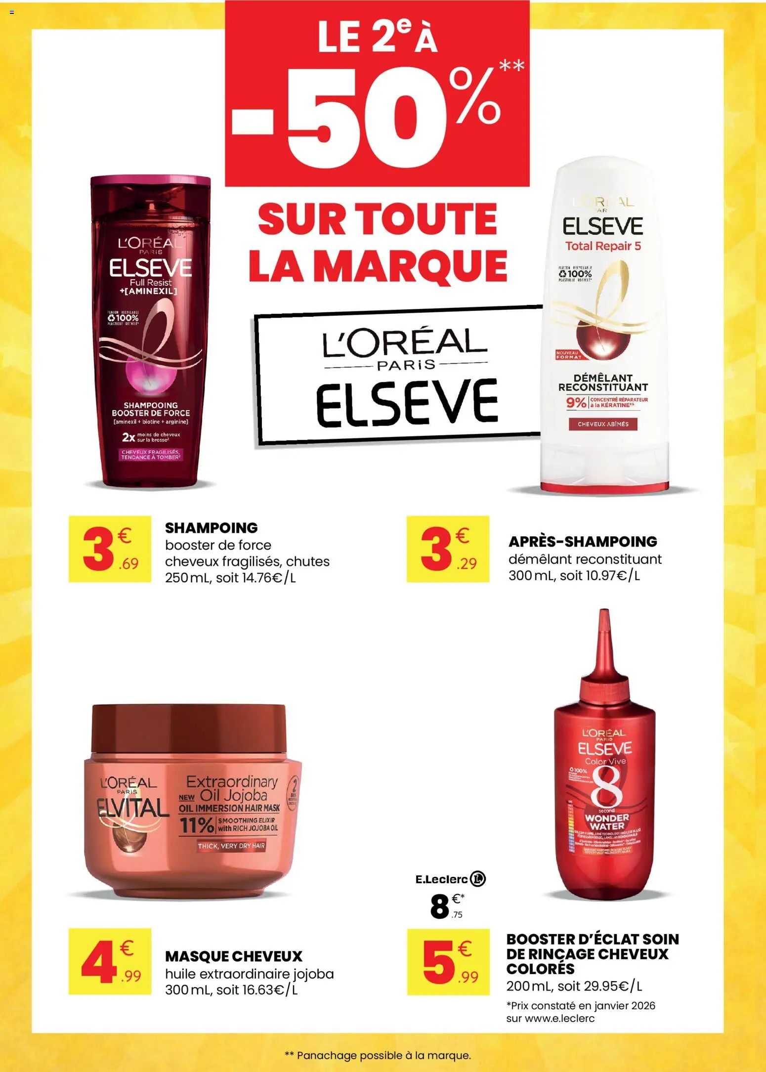 {H1} | Page: 4 | Produits: Shampooing, Shampoing, Brosse, Huile