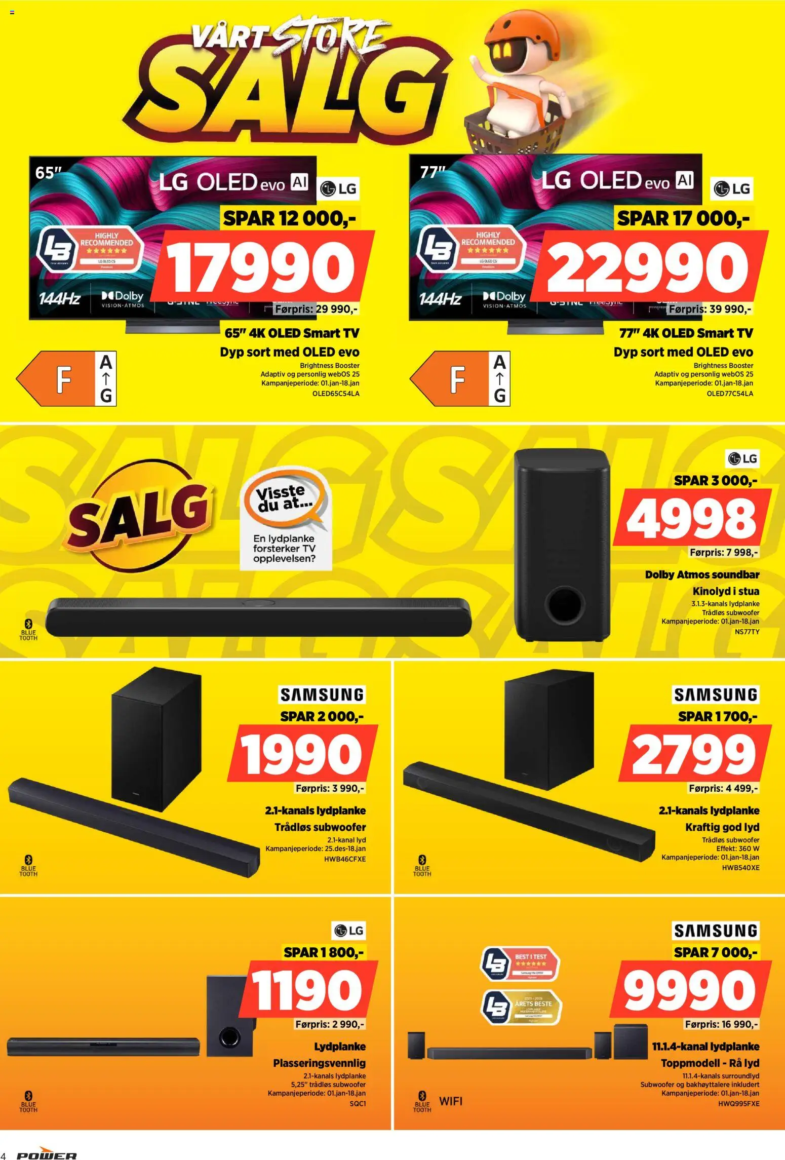 {H1} | Side: 4 | Produkter: Tv, Lyd, Anchois, Суміш дитяча