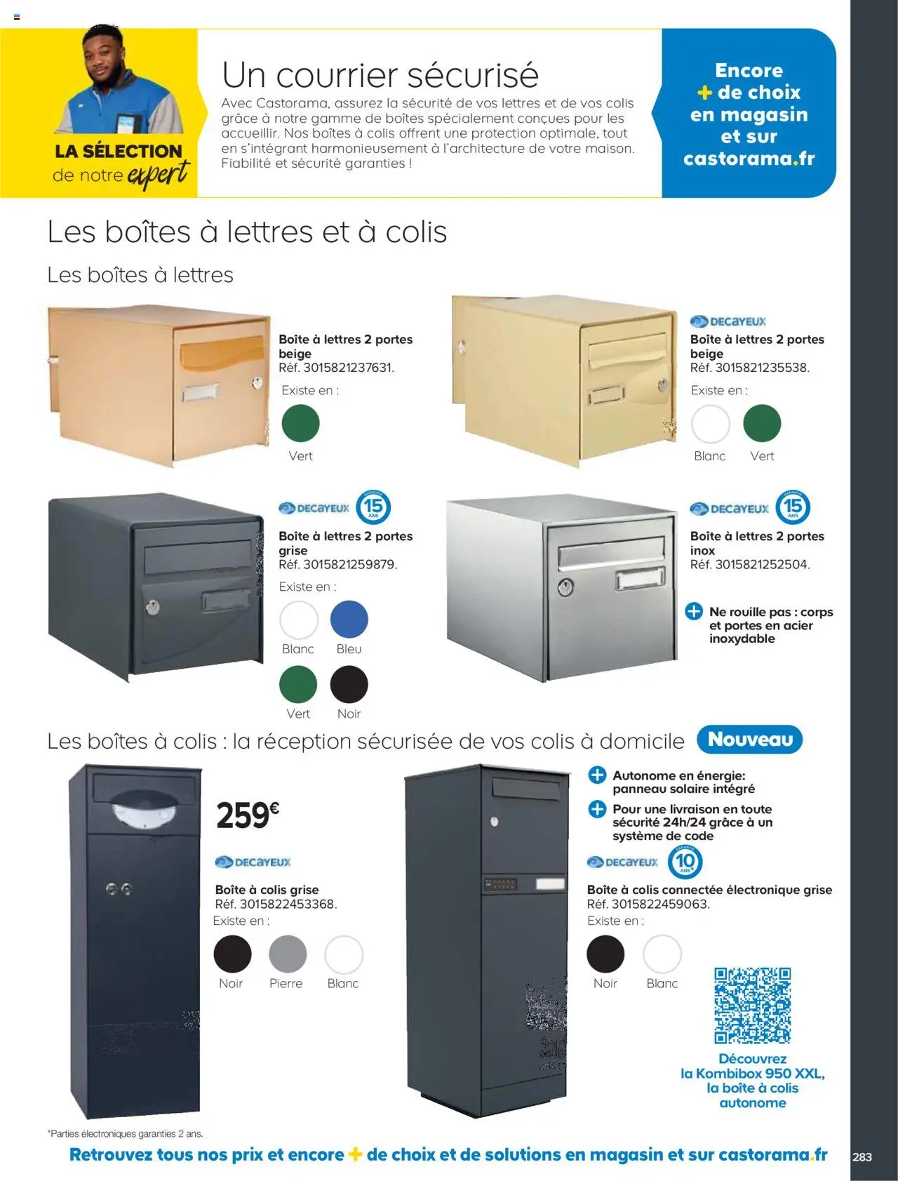 {H1} | Page: 283 | Produits: Portes, Panneau solaire