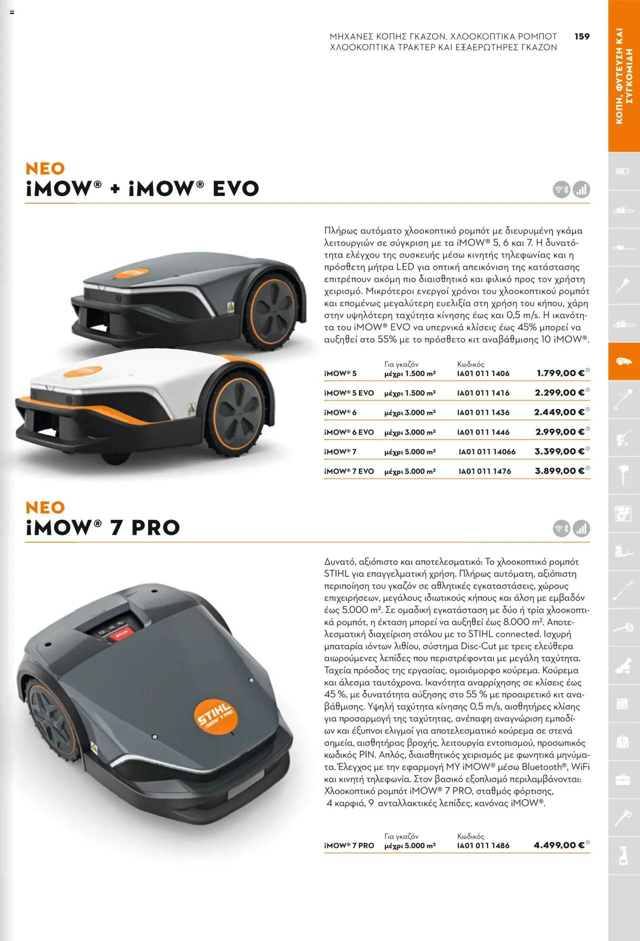 Stihl Κατάλογος 2025 – σε ισχύ από 13.01.2025 | Σελίδα: 159