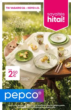 Pepco leidinys galioja nuo 26.02.2026