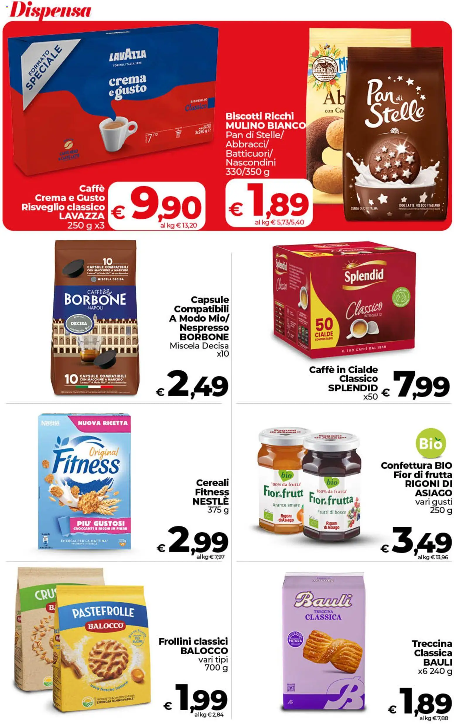 Volantino COOP del 26.03.2026 | Pagina: 30 | Prodotti: Arance, Biscotti, Frutta, Latte