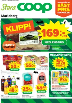 Coop Forum - Örebro - Förhandsvisning av reklamblad från butik Coop Forum aktuell från 27.10.2025