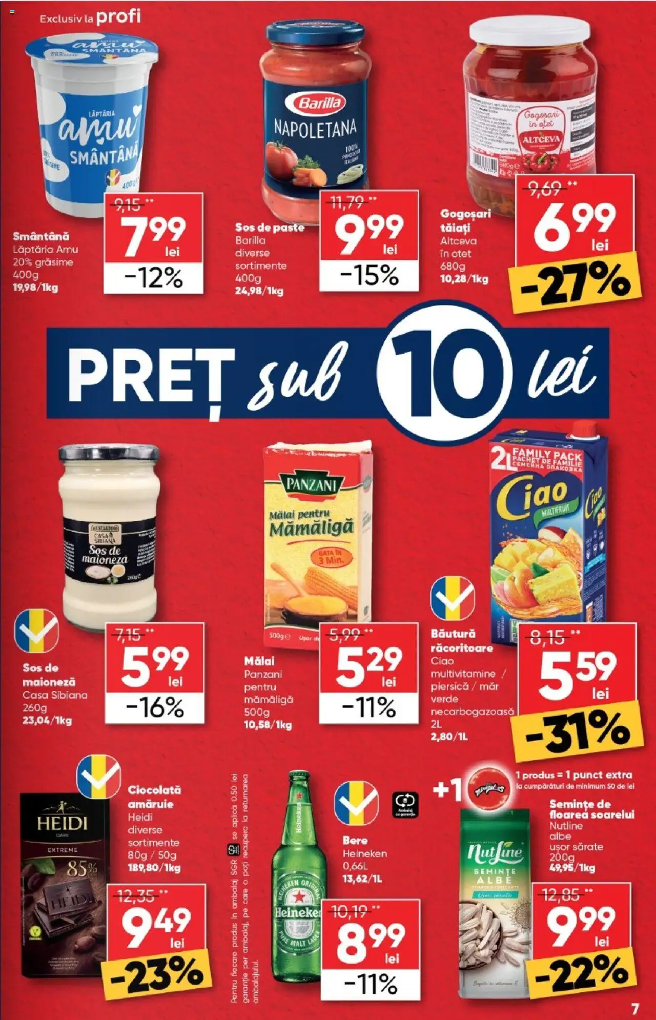 Catalog Profi  – valabil de la 20.08.2025 | Pagină: 7 | Produse: Piersică, Ciocolată, Oțet, Smântână
