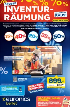 Euronics  Aktueller Prospekt Berlet ab 17.09.2025 gültig