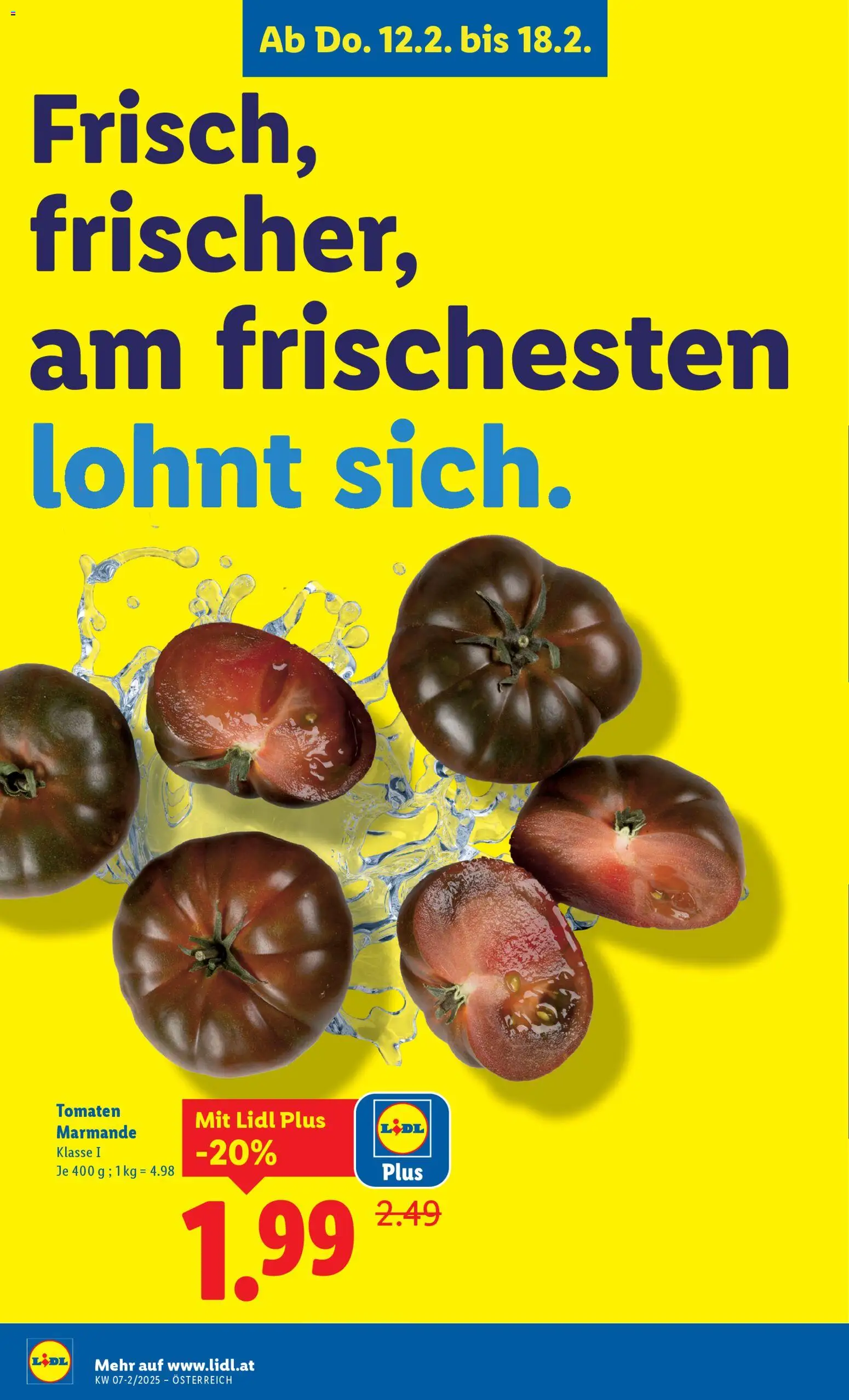 Lidl Flugblatt - Oberpullendorf, Güssing, Oberwart gültig ab 13.02.2026 | Seite: 3