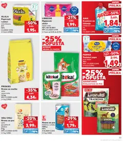 Kaufland HR akciós újság - amely érvényes a következő dátumtól: 22.04.2026 | Oldal: 23