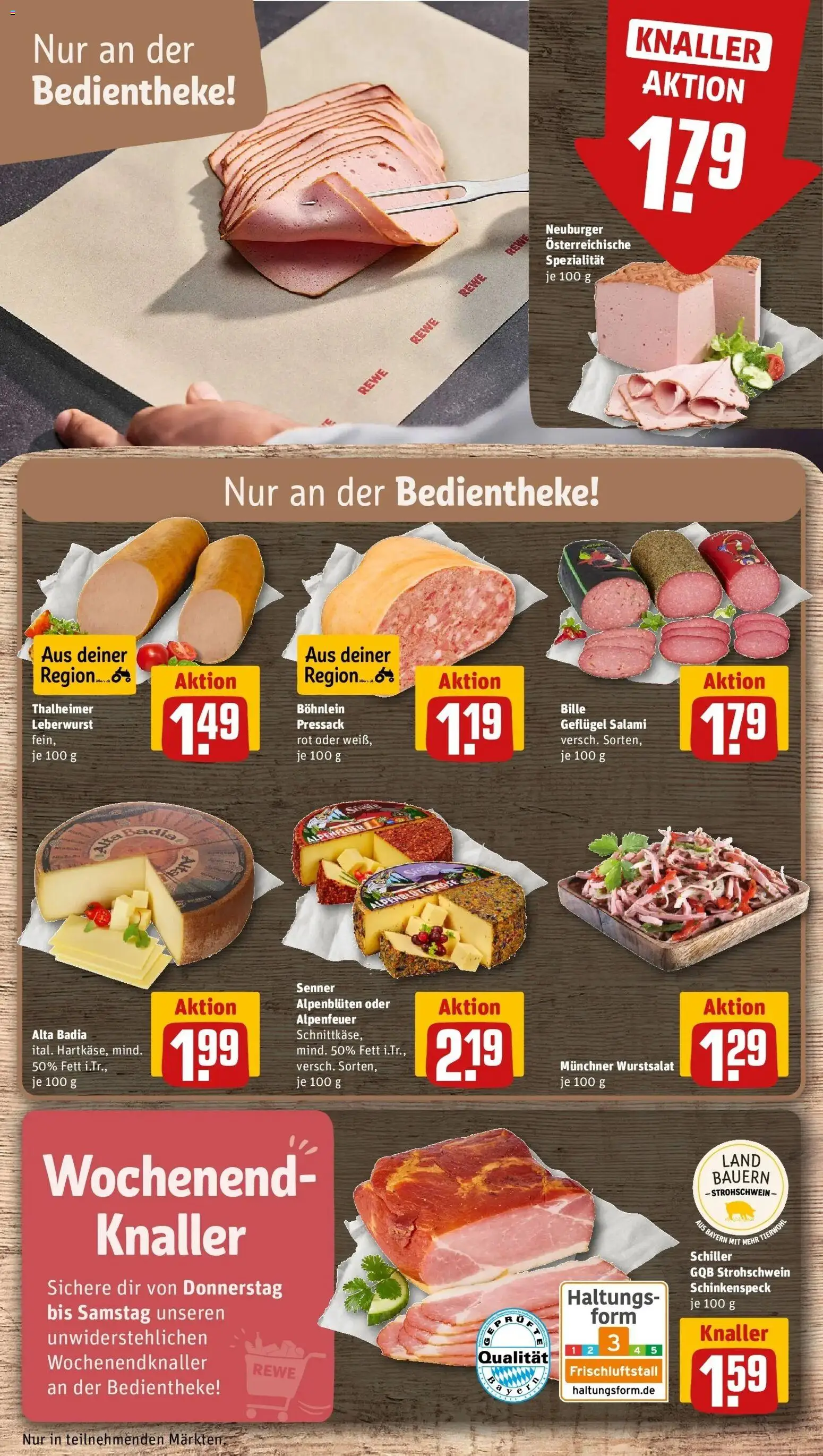 Rewe prospekt Veitshöchheim	 – gültig ab 16.02.2026 | Seite: 15 | Produkte: Salami
