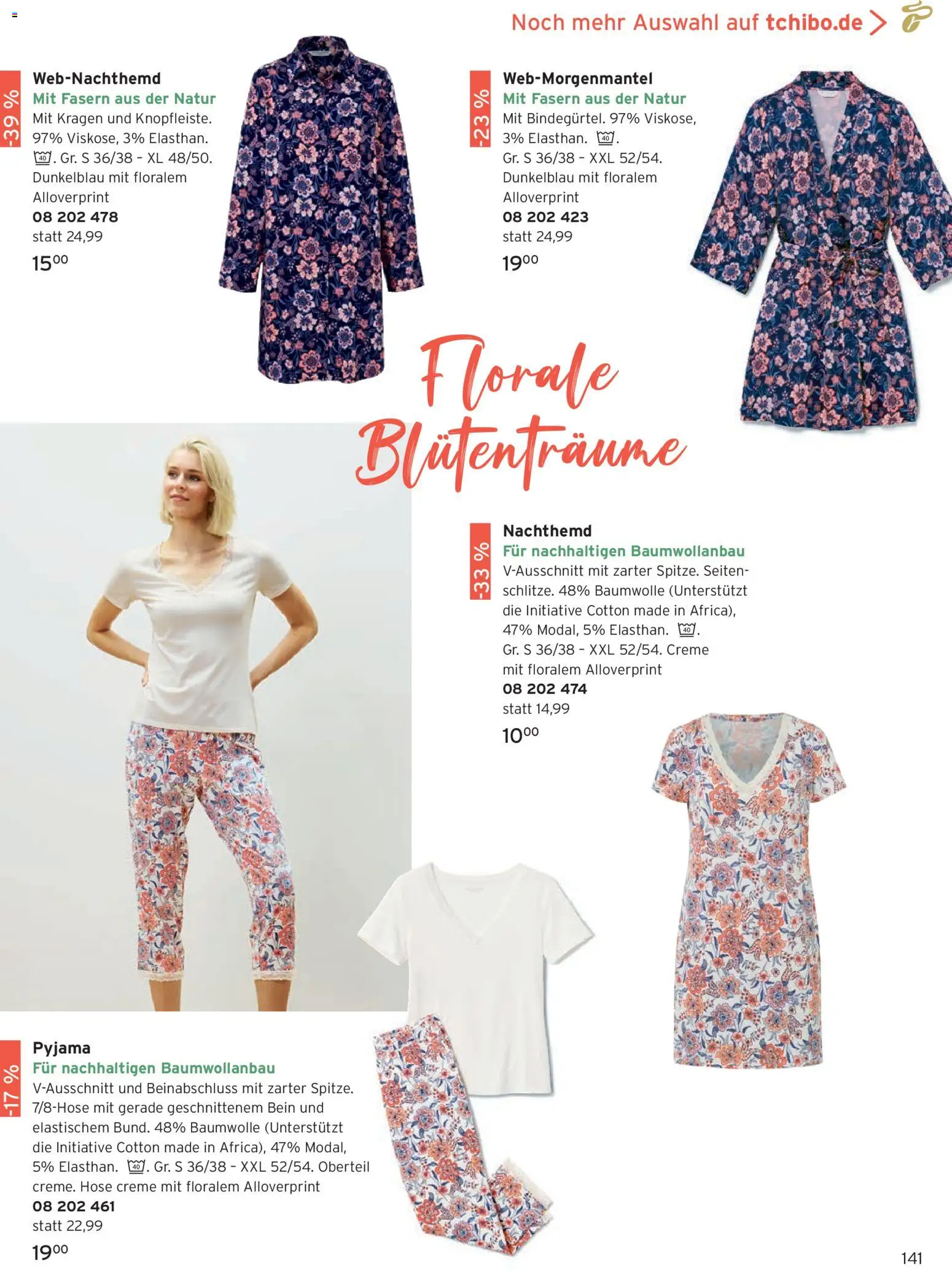 Prospekt Tchibo – gültig ab 01.01.2026 | Seite: 141 | Produkte: Creme, Hose, Pyjama