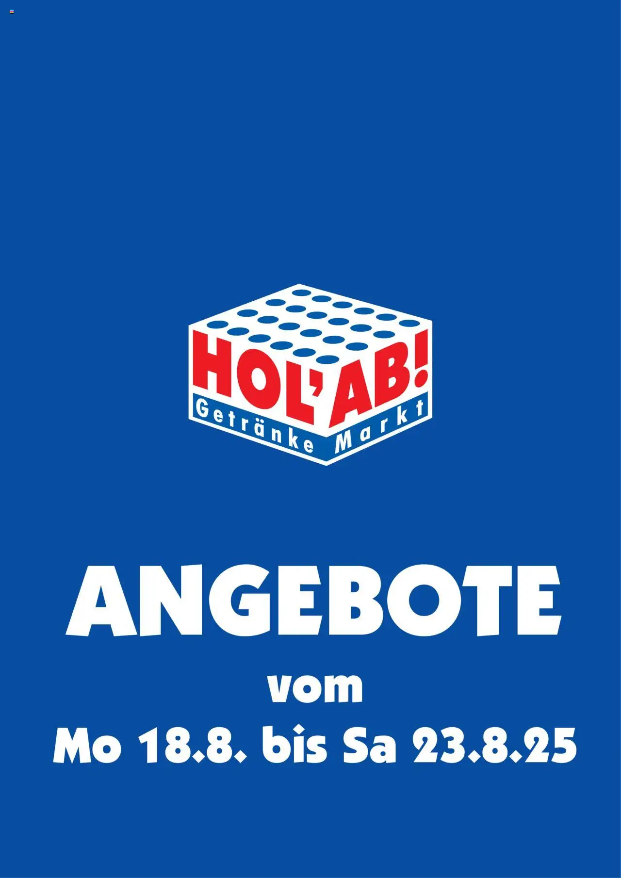 HOL’AB! Prospekt 	 - gültig ab dem 18.08.2025 | Seite: 1