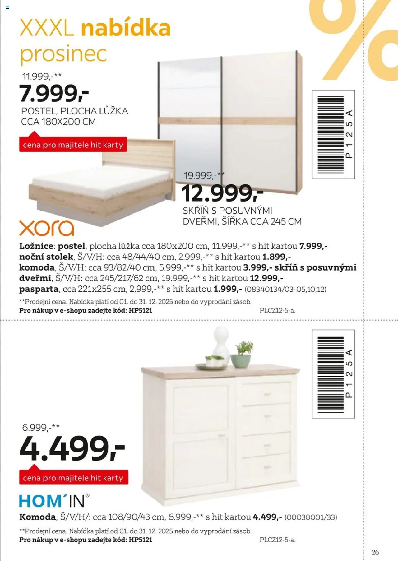 XXXLutz leták - Být věrným zákazníkem se vyplatí od 01.08.2025 | Strana: 26 | Produkty: Karty, Skříň