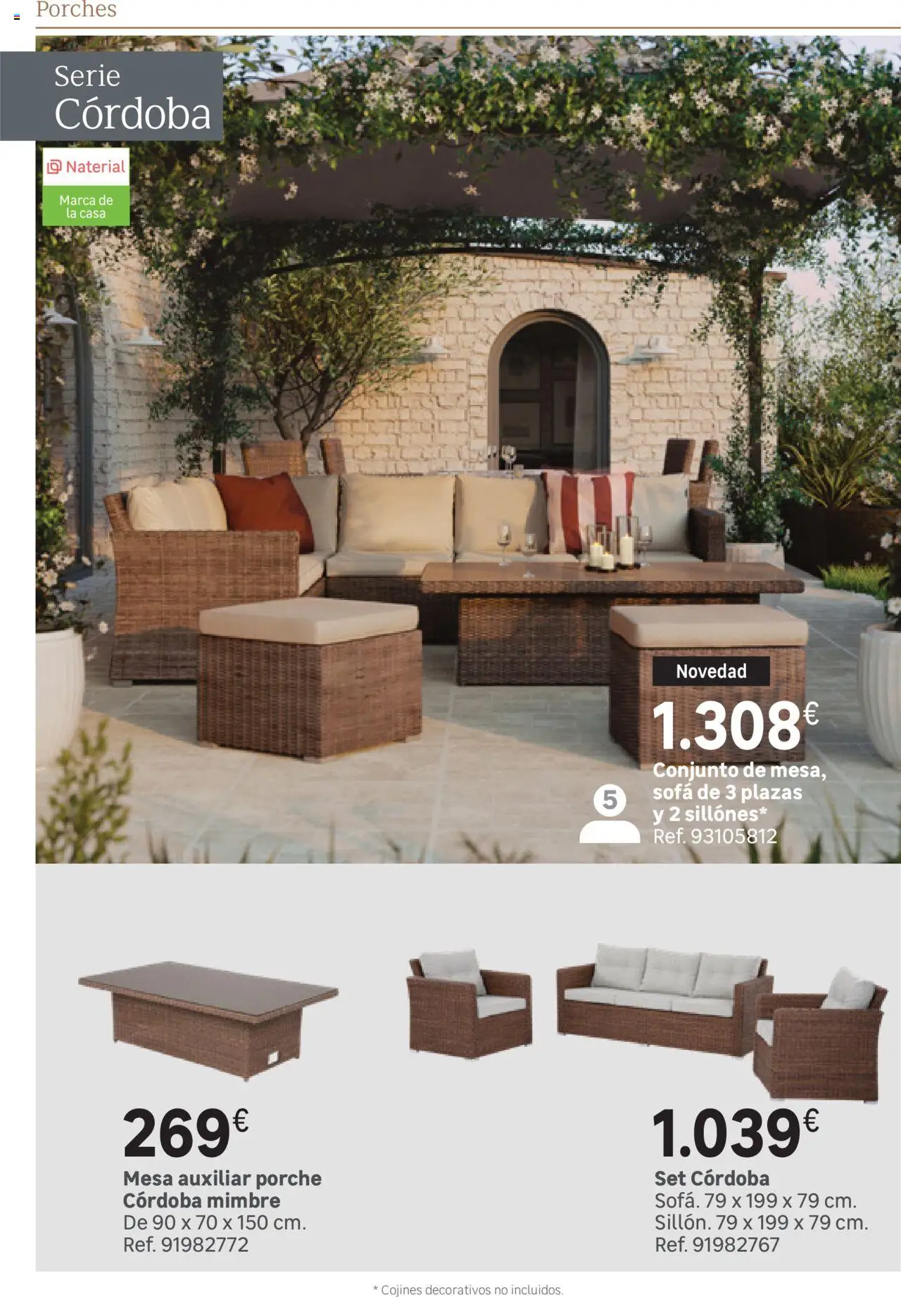 Leroy Merlin catálogo │ válido desde el 25.03.2025 | Página: 133 | Productos: Mesa auxiliar, Sofá, Mesa