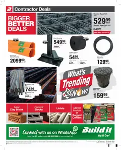 Build It specials catalogue – valid from 24.02.2026 | Page: 8 | Products: Ties, Art, Cement, Clay