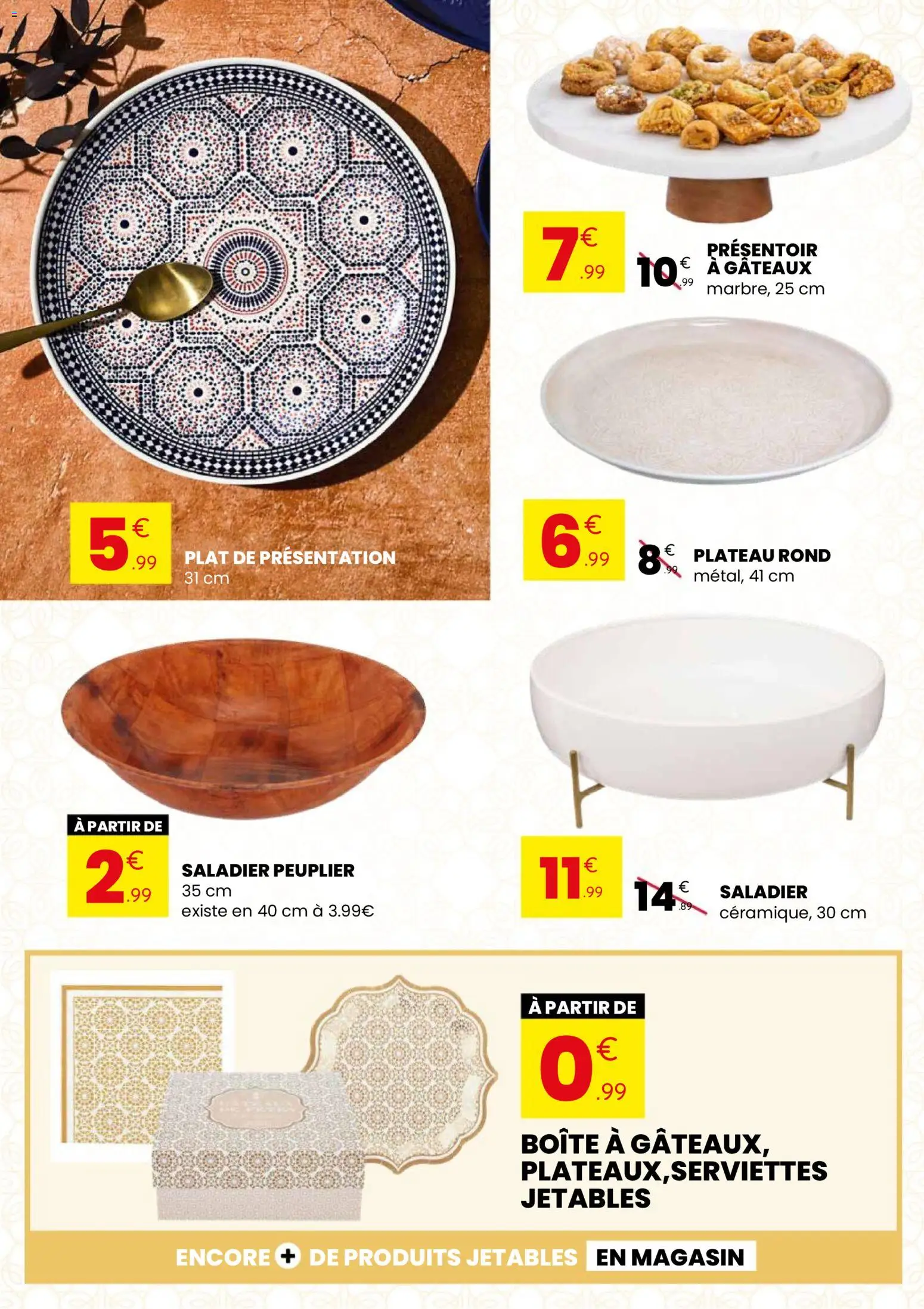 {H1} | Page: 2 | Produits: Plateau