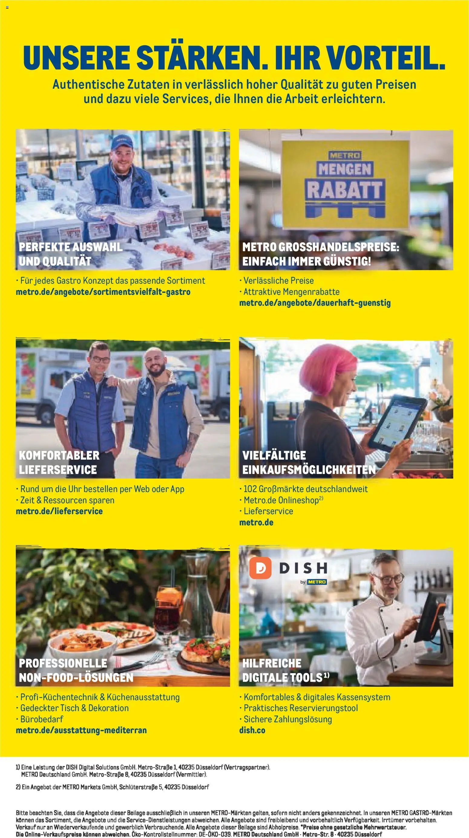 Metro Highlights Mediterrane Gastronomie – gültig ab 01.02.2026 | Seite: 16 | Produkte: Tisch, Uhr