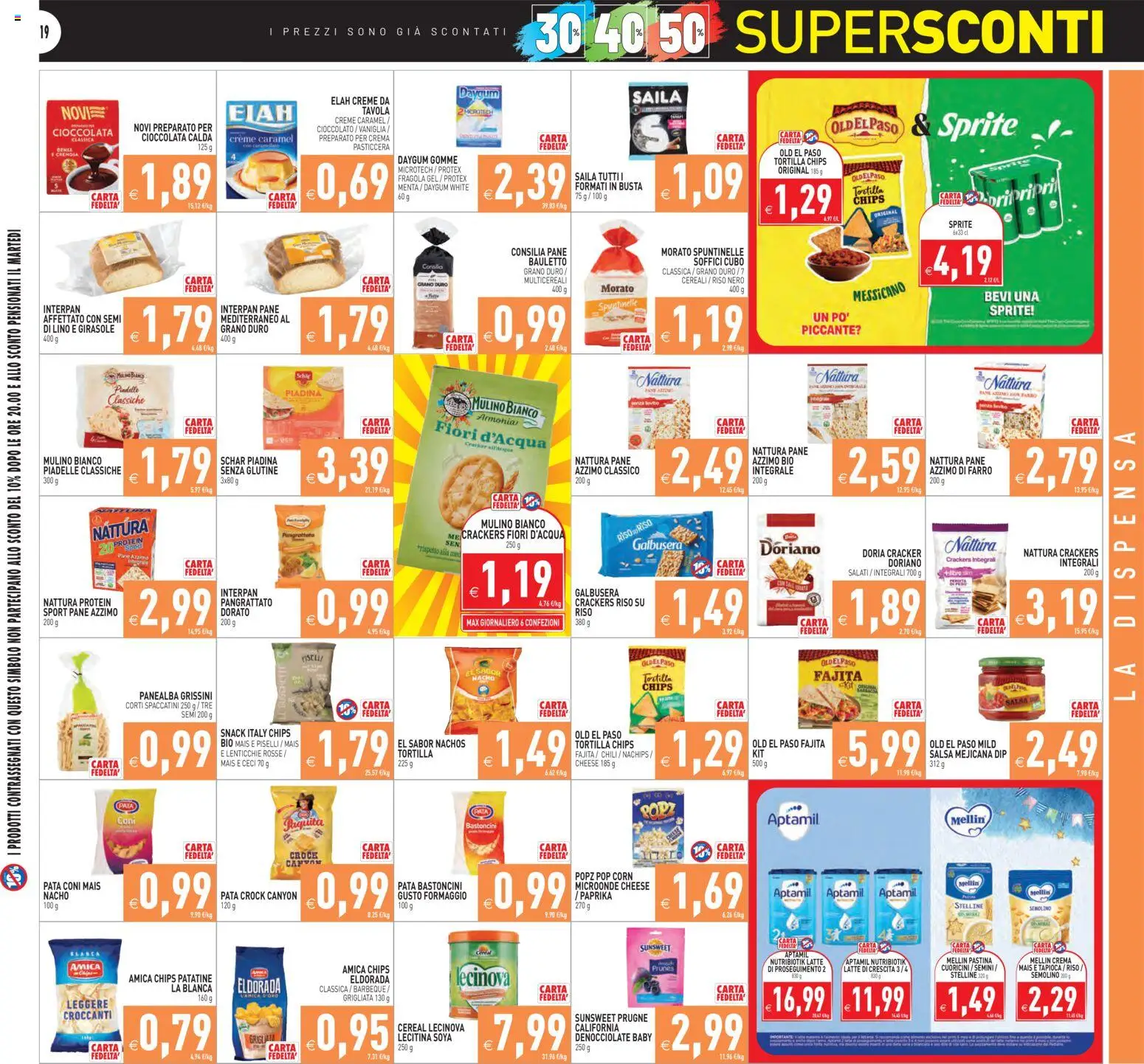 Volantino PIM Supermercati del 07.11.2025 | Pagina: 19 | Prodotti: Crema, Riso, Patatine, Formaggio