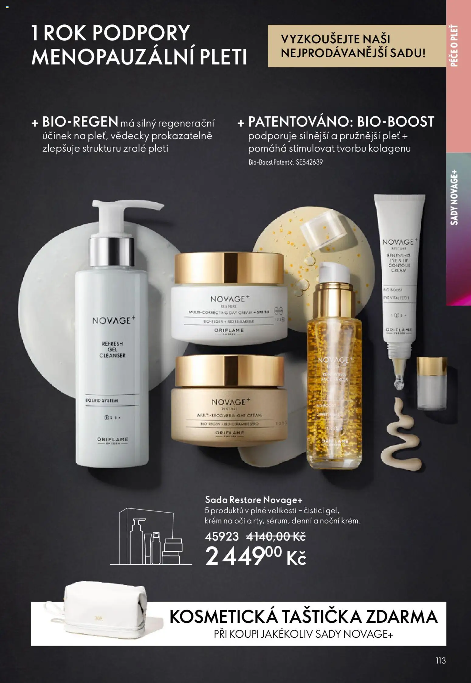 Oriflame katalog č. 04/2026 od 04.03.2026 | Strana: 113 | Produkty: Krém, Kosmetická taštička