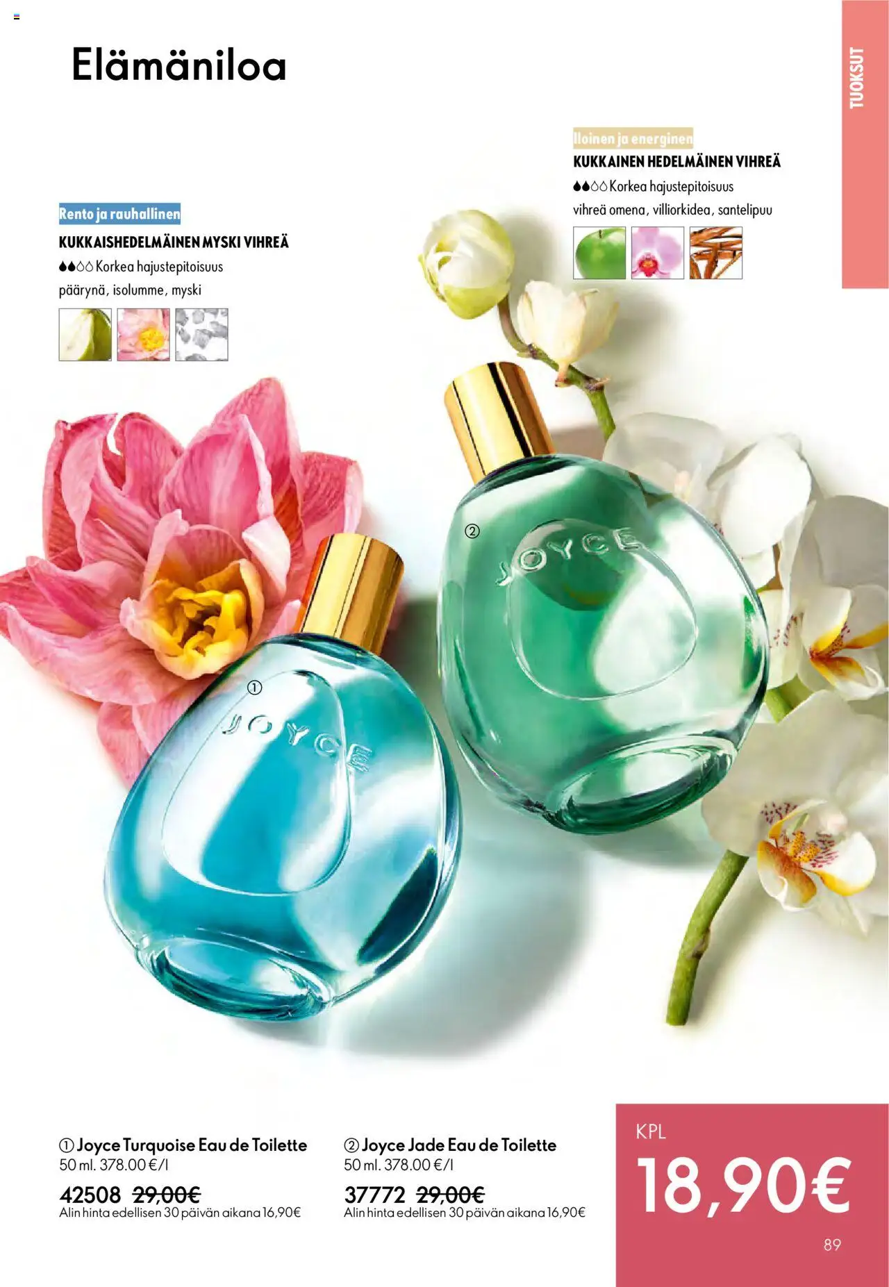 Oriflame - Esite 13 – voimassa 14.09.2025 alkaen | Sivu: 89