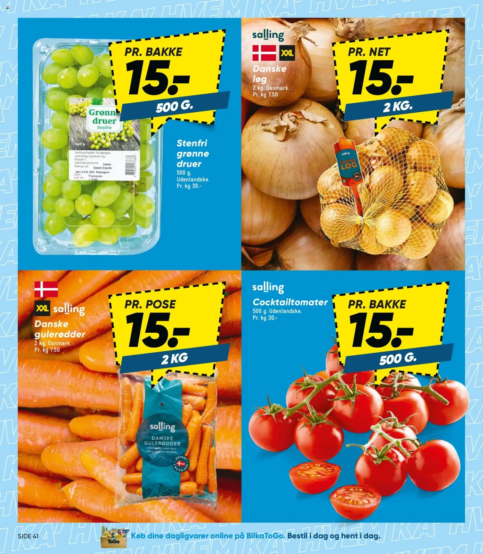 Bilka tilbudsavis – gyldig fra 01.01.2026 | Side: 17 | Produkter: Gulerødder