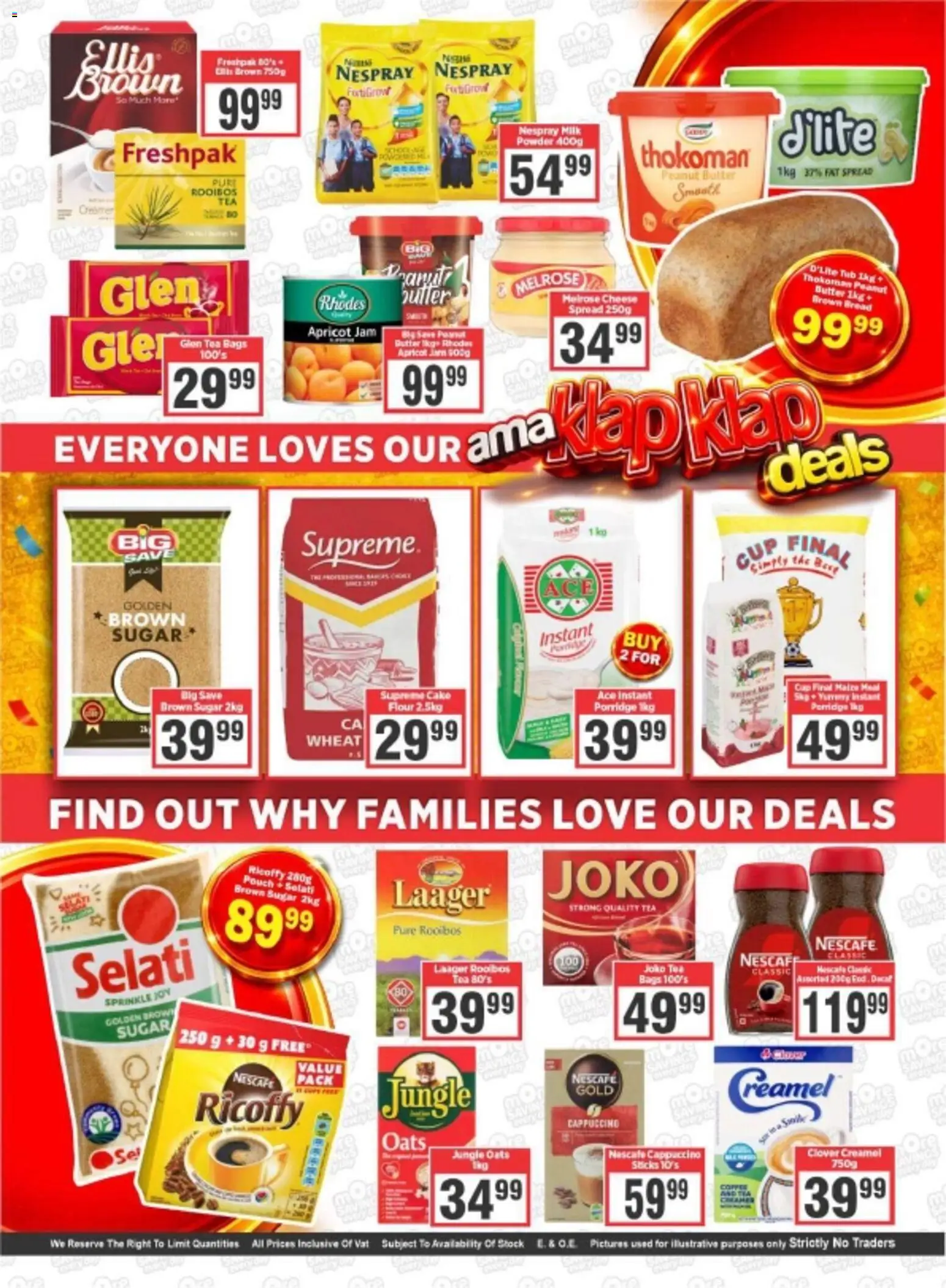 New Big Save catalogue – valid from 25.02.2026 | Page: 8 | Products: Cake, Cap, Oats, Peanut butter