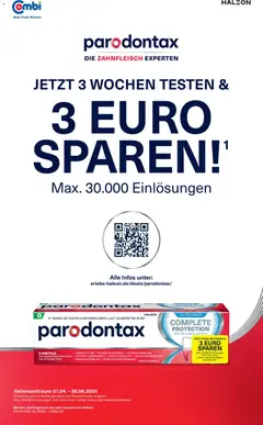 Combi Prospekt 	 ab 13.04.2026 gültig | Seite: 25 | Produkte: Zahnpasta