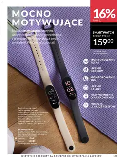 Pogląd oferty "Avon Katalog 10 2025" - ważna od 01.10.2025 | Strona: 163 | Produkty: Telefon, Złącze, USB, Smartwatch