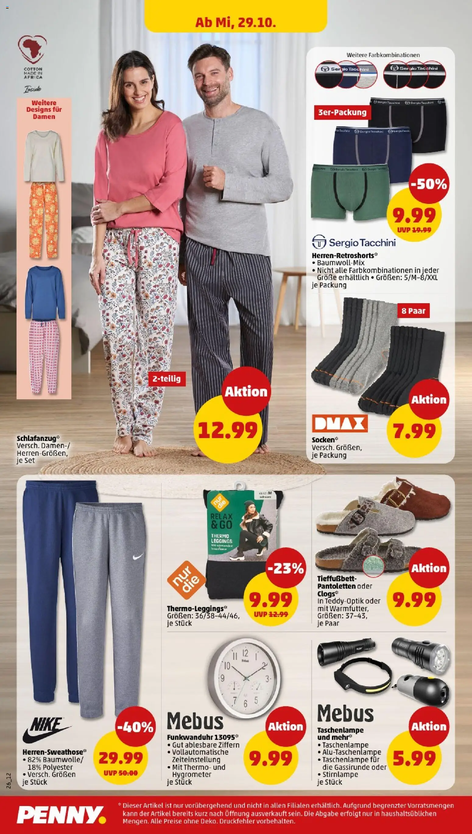 Penny - Sachsen  – gültig ab 27.10.2025 | Seite: 28 | Produkte: Stirnlampe, Leggings