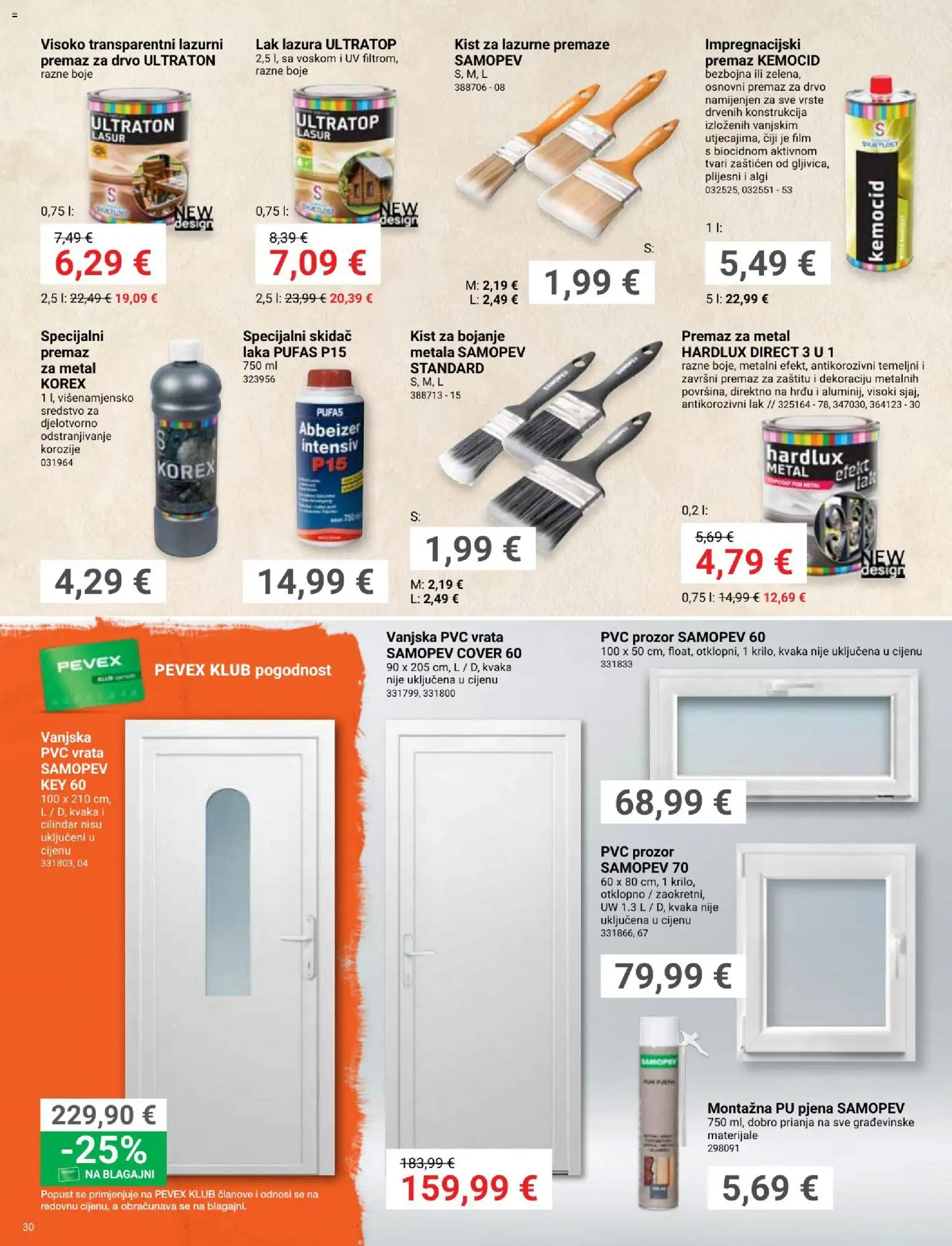 Pevex katalog | vrijedi od 03.04.2026 | Stranica: 30