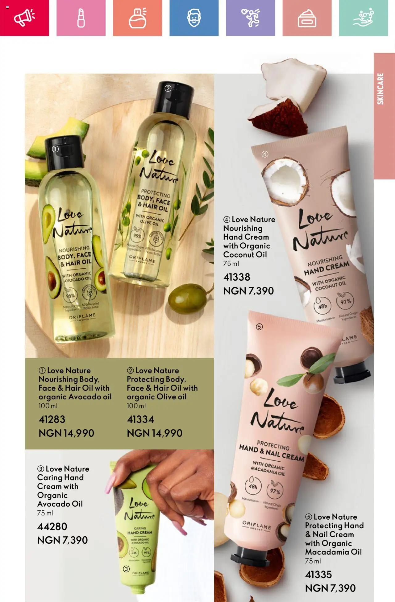 Oriflame -Catalogue valid from 01.04.2025 | Page: 57 | Products: Mošt, Odstranjivač mrlja, Kuhača, Oil