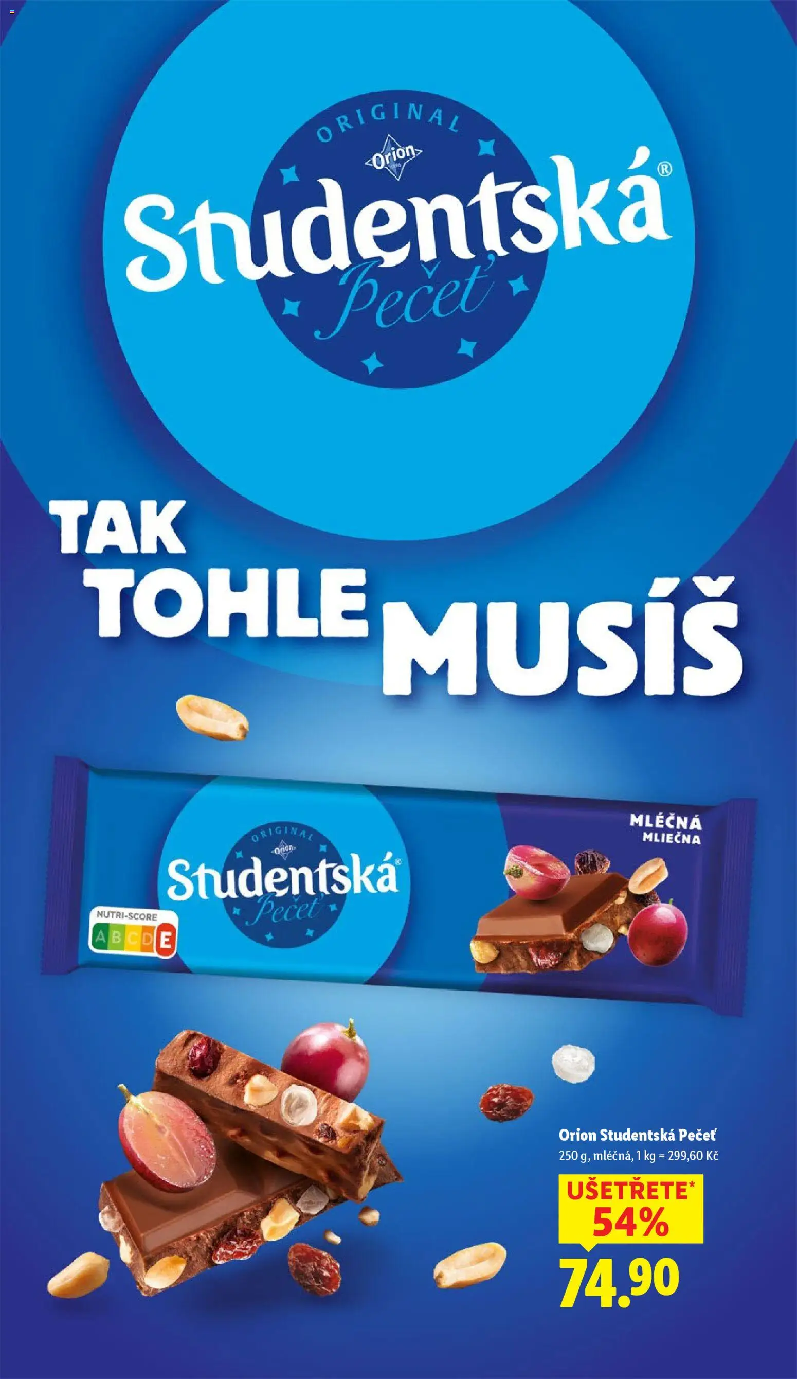 Lidl leták od 18.12.2025 | Strana: 25 | Produkty: Studentská pečeť, Orion Studentská pečeť