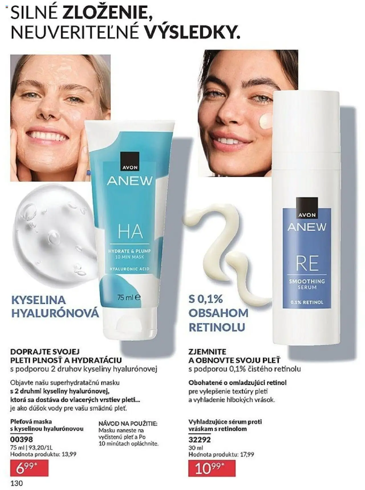 Nové Avon akcie – leták je platný od 01.10.2025 | Strana: 130 | Produkty: Maska