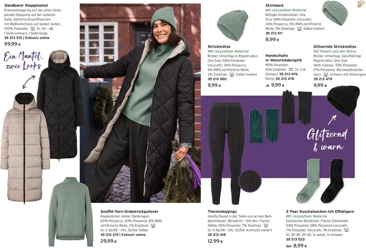 Tchibo Eduscho  Tchibo Magazin gültig ab 19.11.2025 | Seite: 3 | Produkte: Handschuhe