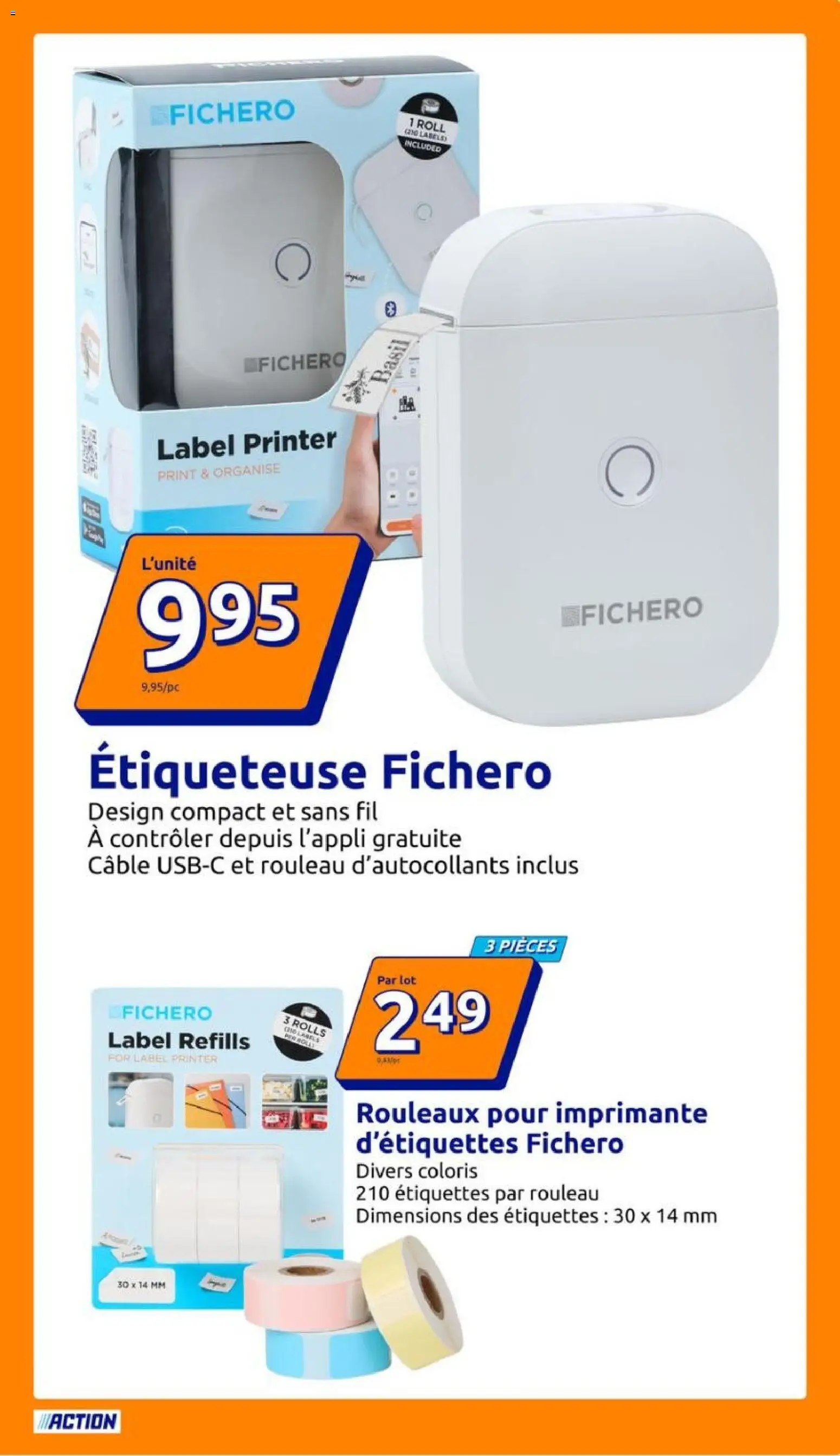 {H1} | Page: 11 | Produits: Imprimante, Câble, Étiqueteuse, Rouleau