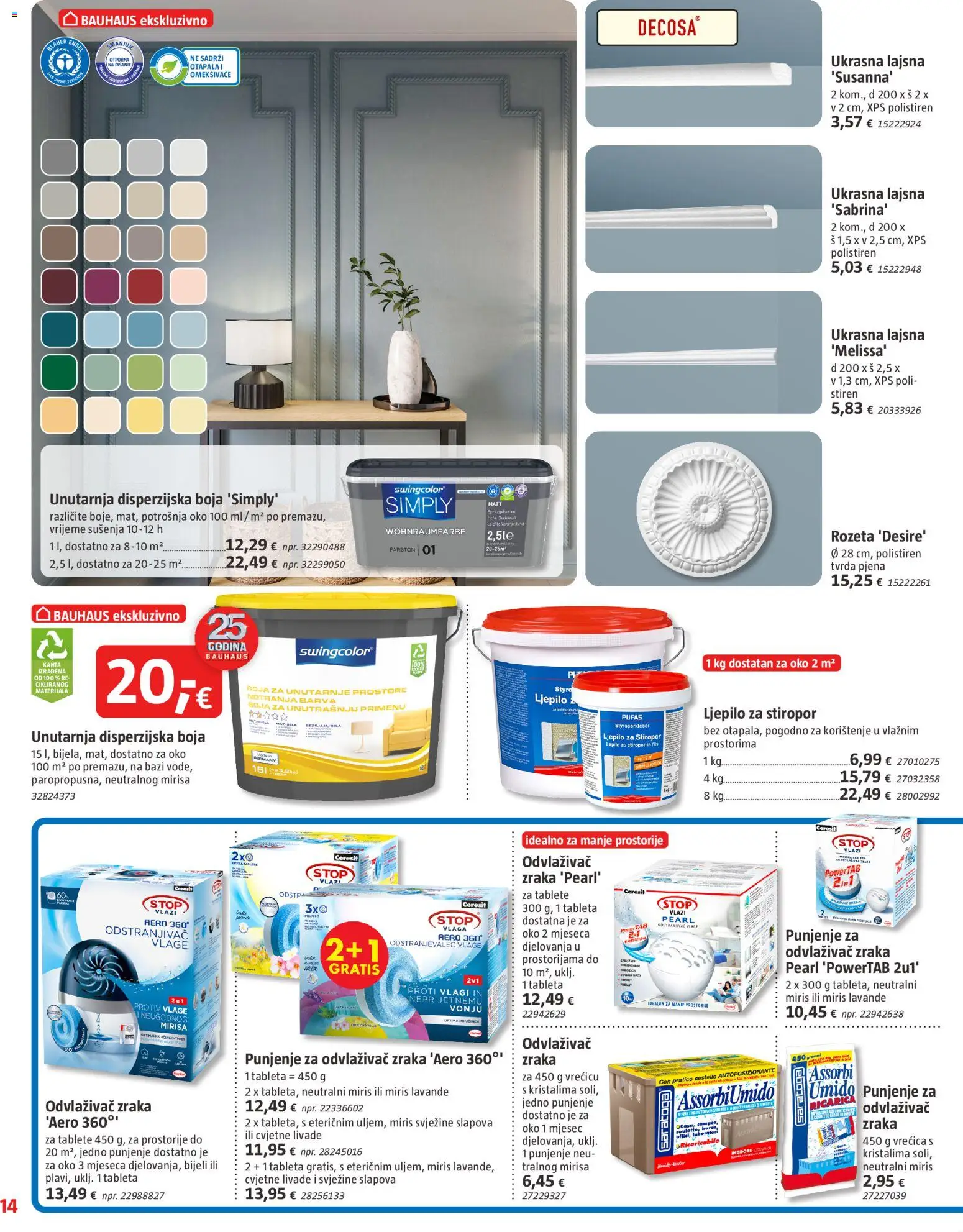 Bauhaus katalog | vrijedi od 01.12.2025 | Stranica: 14 | Proizvodi: Miris, Tableta, Ljepilo
